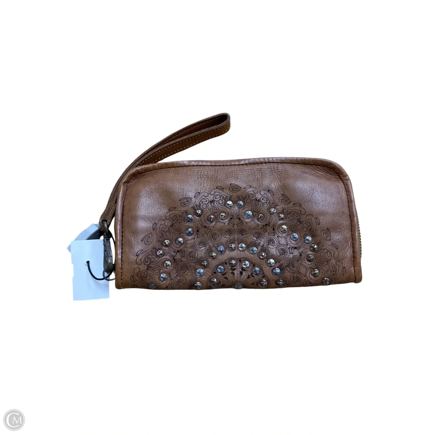 Wristlet Leather By Clothes Mentor, Size: Large