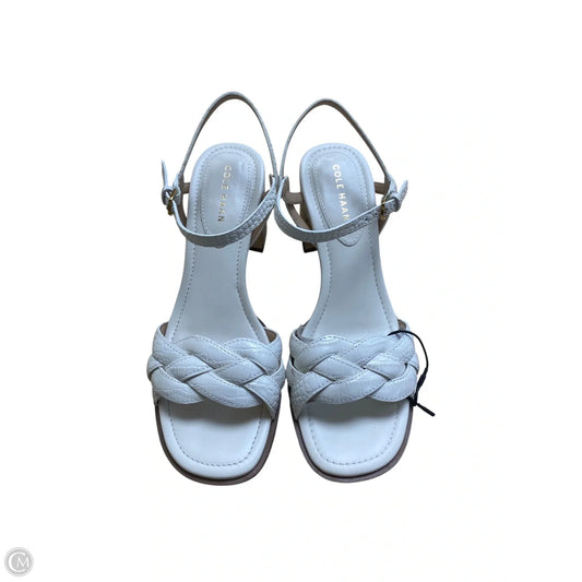 Shoes Heels Block By Cole-haan In White, Size: 7