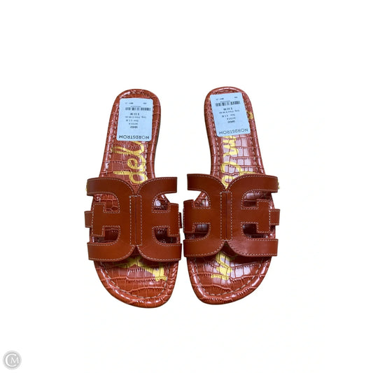 Sandals Flats By Sam Edelman In Orange, Size: 6.5