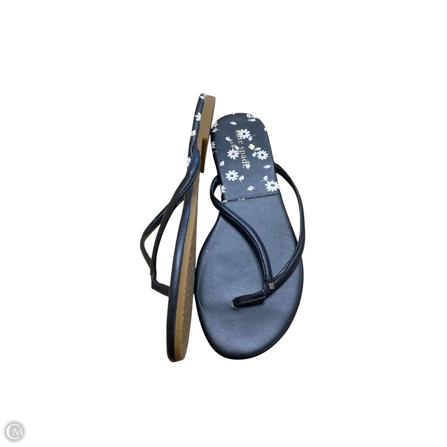 Sandals Designer By Kate Spade In Black, Size: 7