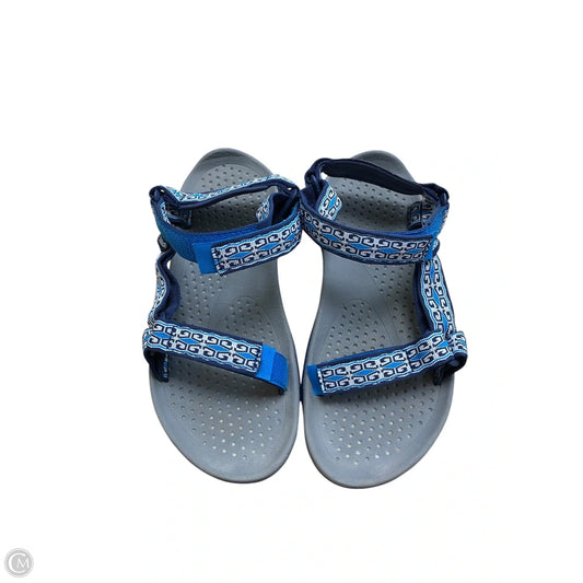 Sandals Sport By Teva In Blue & Grey, Size: 8