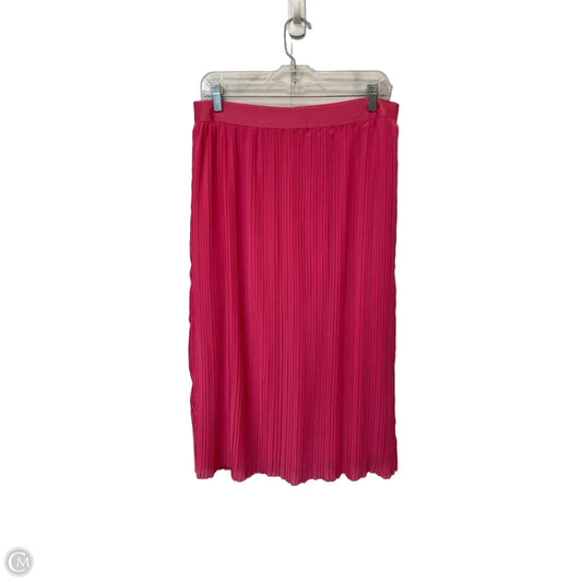 Skirt Maxi By Clothes Mentor In Pink, Size: Xl