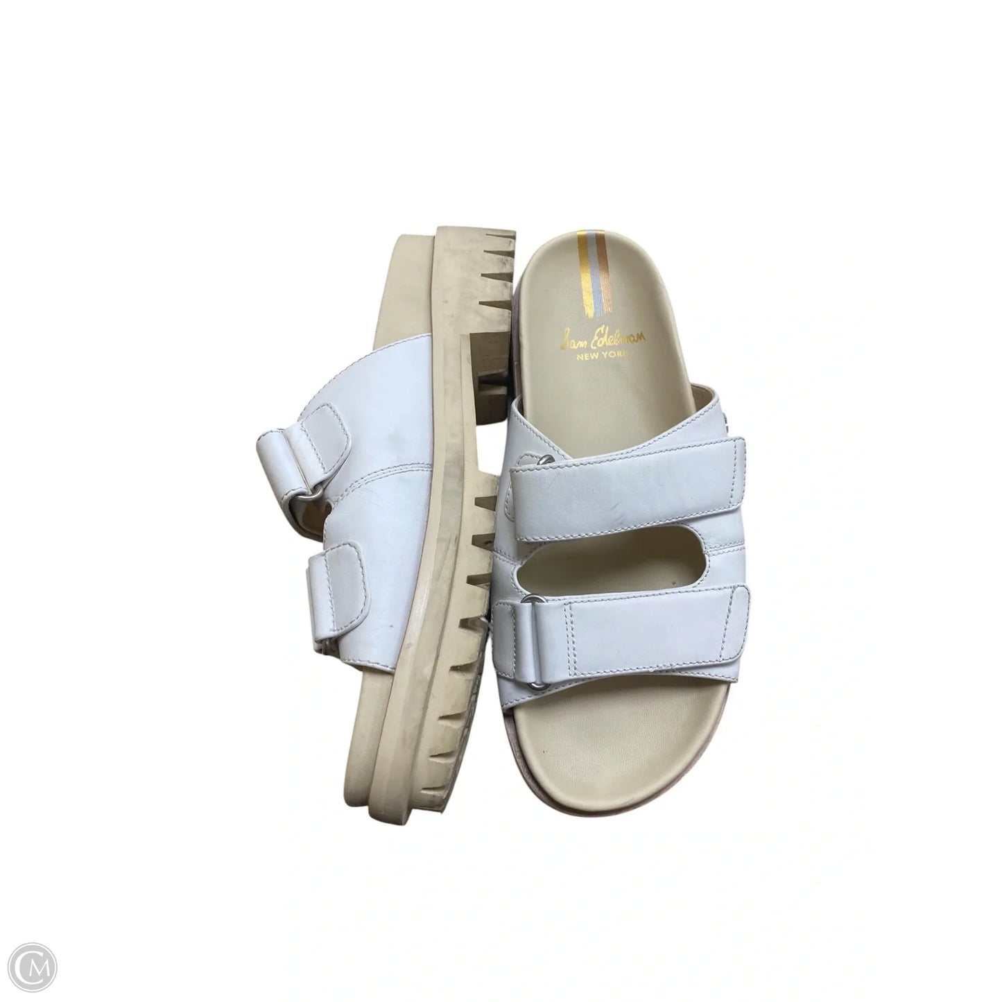 Sandals Flats By Sam Edelman In White, Size: 9