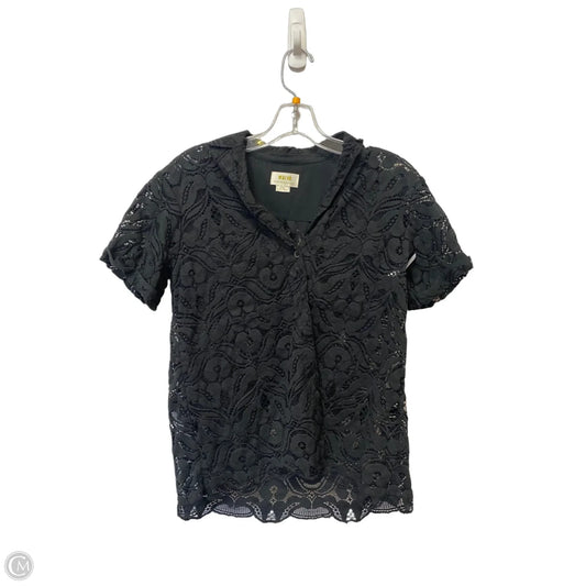 Top Short Sleeve By Maeve In Black, Size: Xs