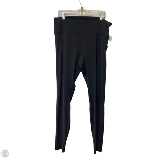 Athletic Leggings By Lululemon In Black, Size: 16l