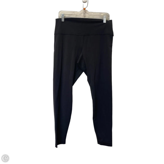 Athletic Leggings By Lululemon In Black, Size: 14