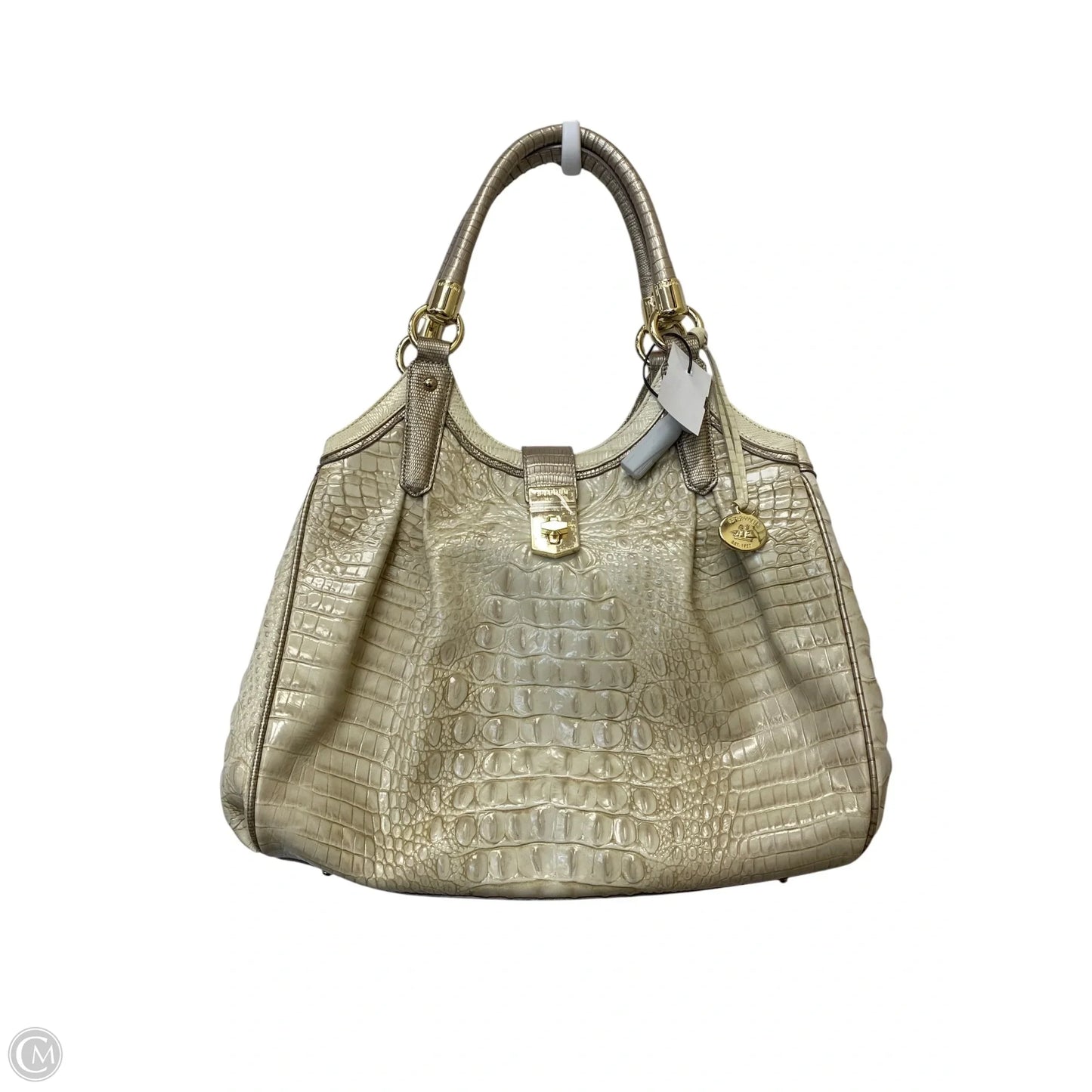 Handbag Designer By Brahmin, Size: Large