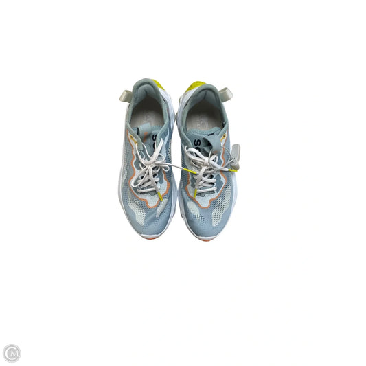 Shoes Athletic By Sorel In Green & Grey, Size: 6.5