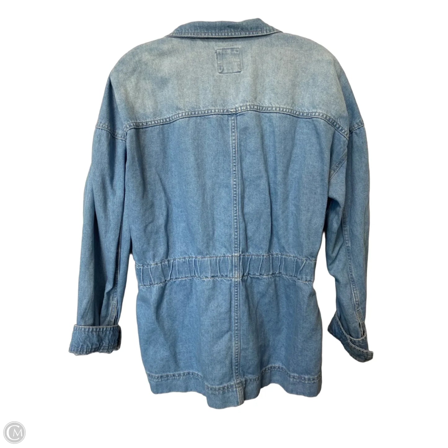 Jacket Denim By Gap In Blue Denim, Size: M
