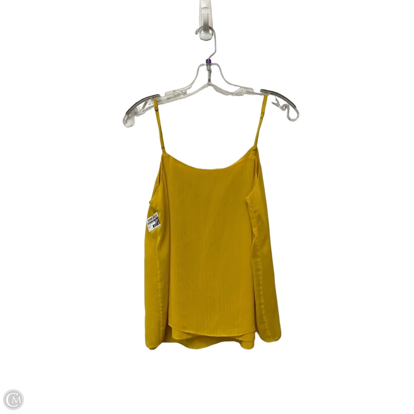 Top Sleeveless Designer By Alice + Olivia In Yellow, Size: S