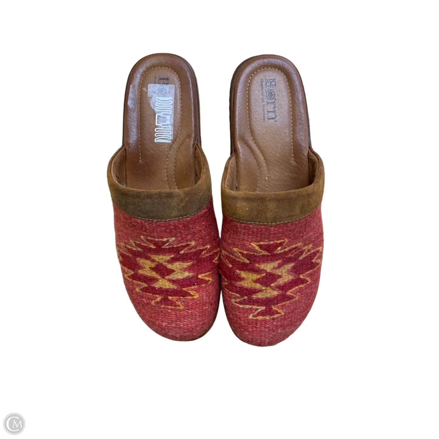 Shoes Flats By Born In Red, Size: 10