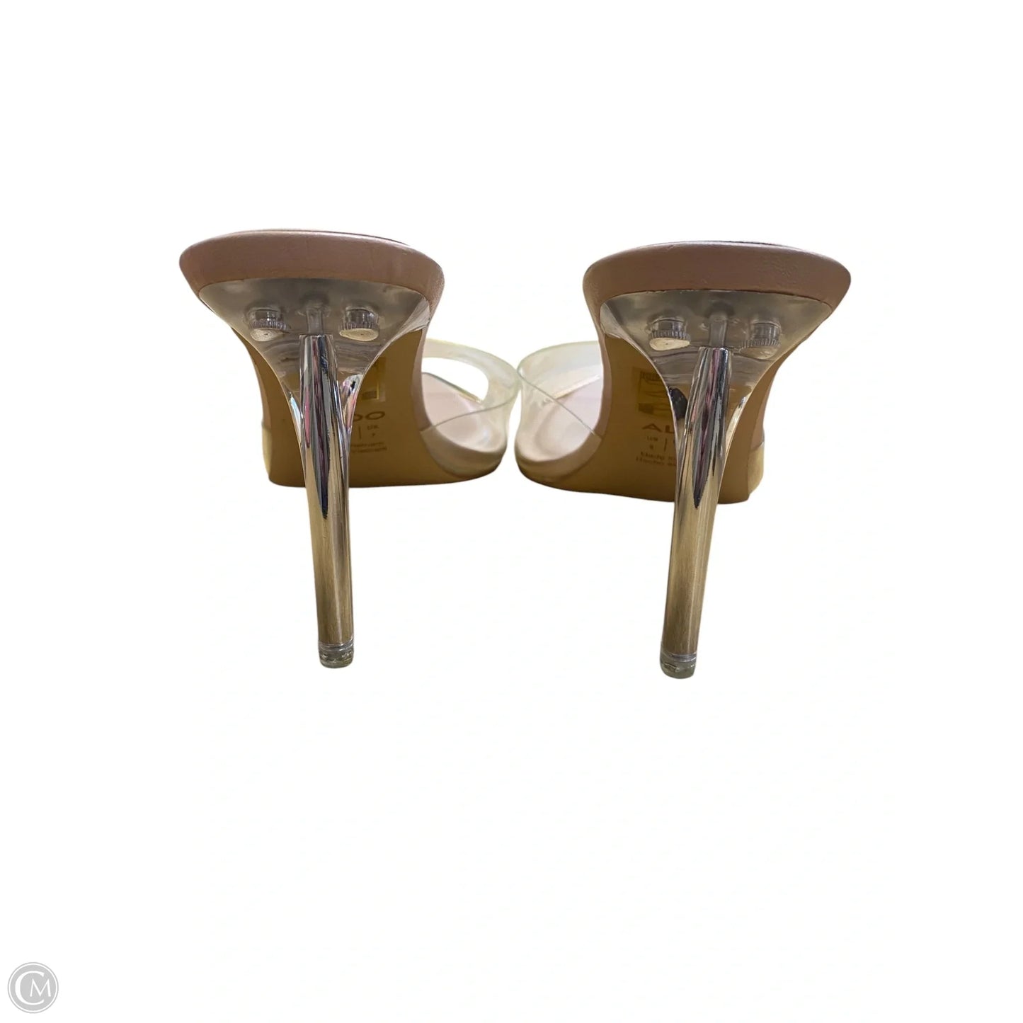 Shoes Heels Stiletto By Aldo In Clear, Size: 9