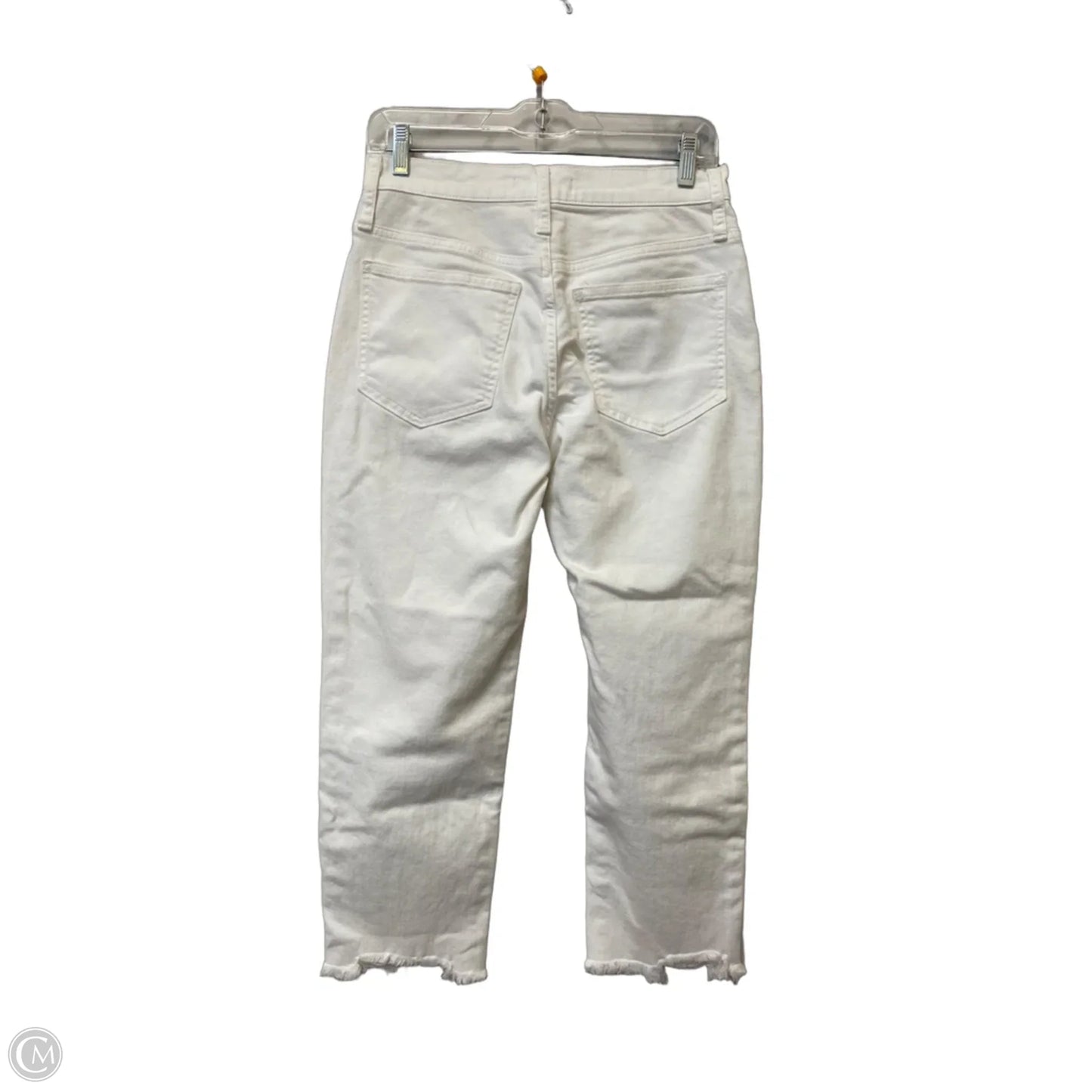 Pants Cropped By Madewell In White, Size: 2p