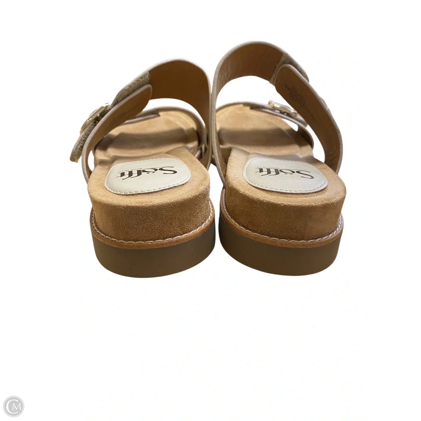 Sandals Flats By Sofft In Tan, Size: 9
