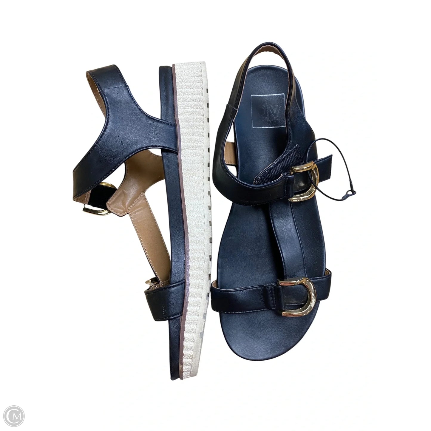Sandals Flats By Dolce Vita In Black, Size: 8