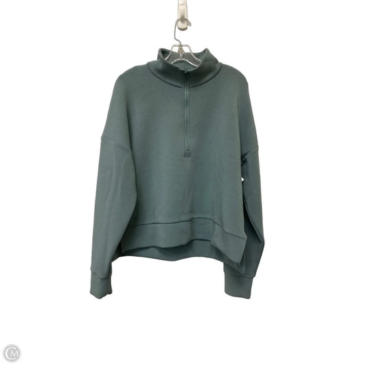 Athletic Jacket By Calia In Green, Size: Xl