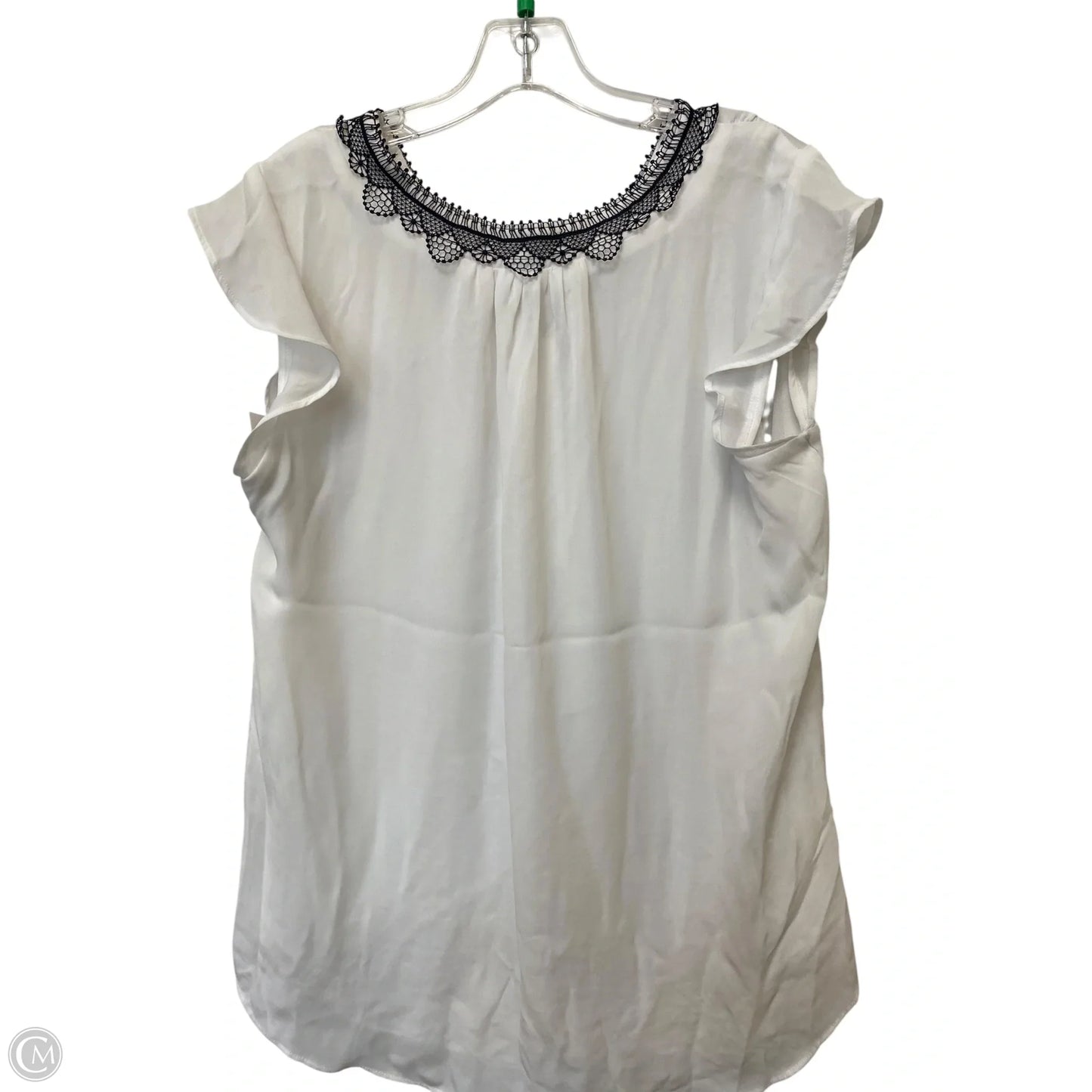 Top Sleeveless By White House Black Market In White, Size: 10