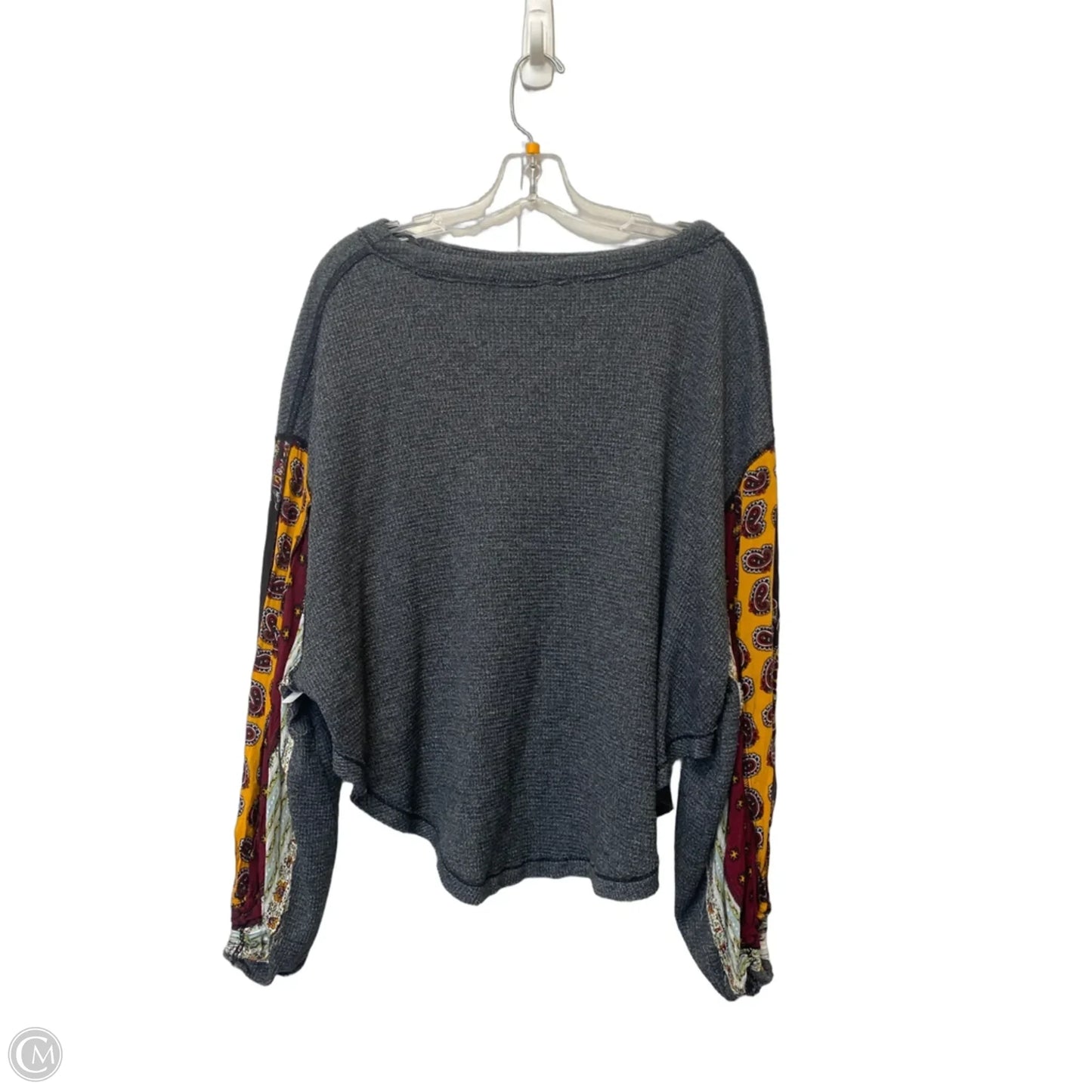 Top Long Sleeve By We The Free In Grey, Size: Xs
