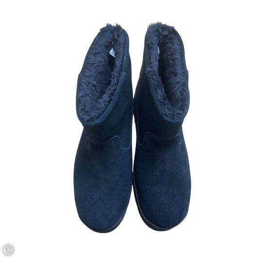 Boots Ankle Flats By Time And Tru In Black, Size: 8