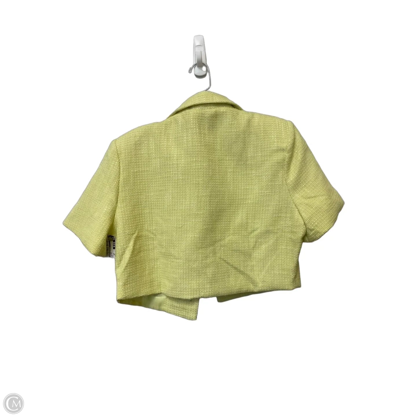 Blazer By Fashion Nova In Yellow, Size: Xl