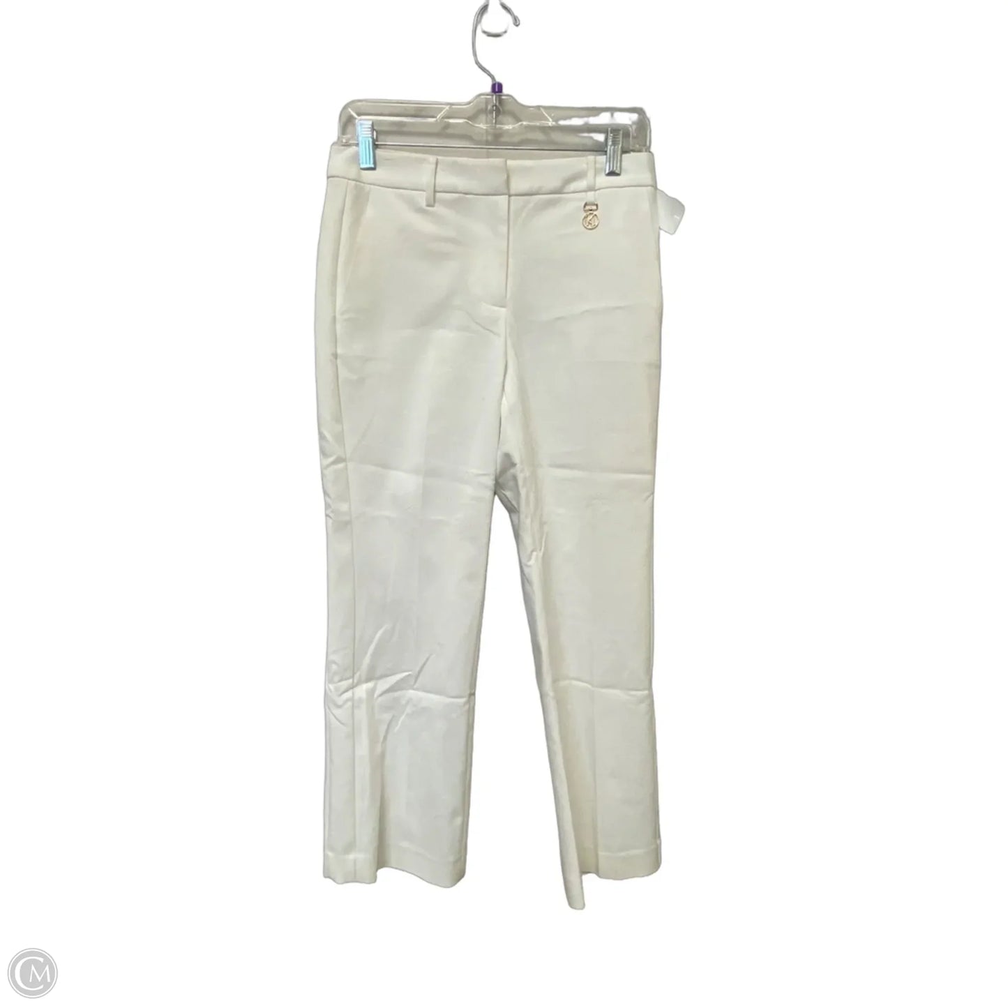 Pants Designer By Karl Lagerfeld In White, Size: 0