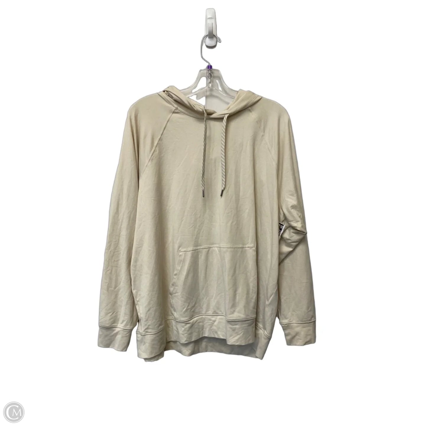 Top Long Sleeve By Vuori In Cream, Size: L