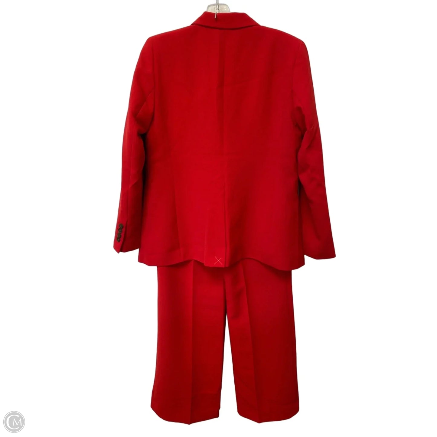 Pants Suit 2pc By Ann Taylor In Red, Size: 10p
