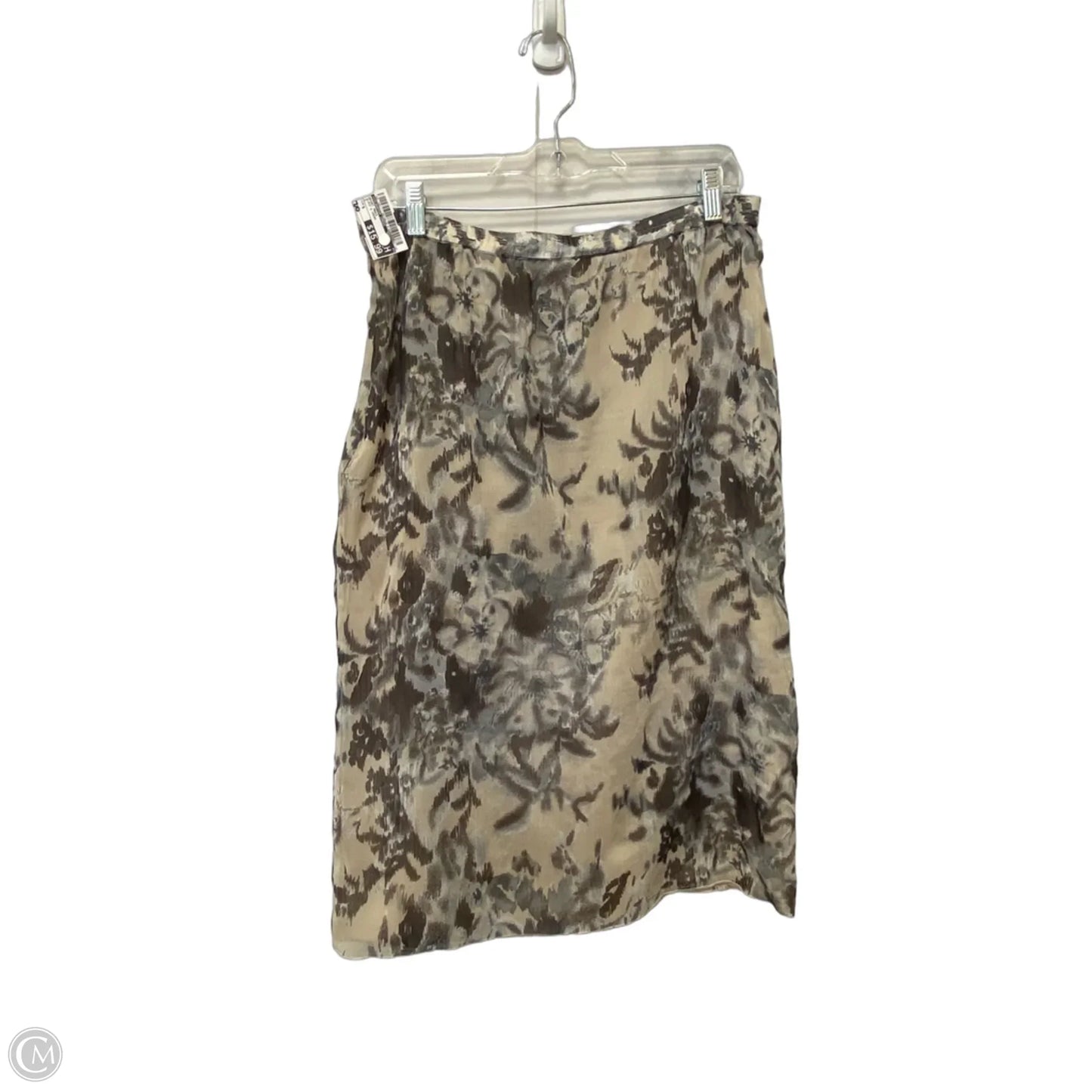 Skirt Maxi By Coldwater Creek In Black & Cream, Size: S