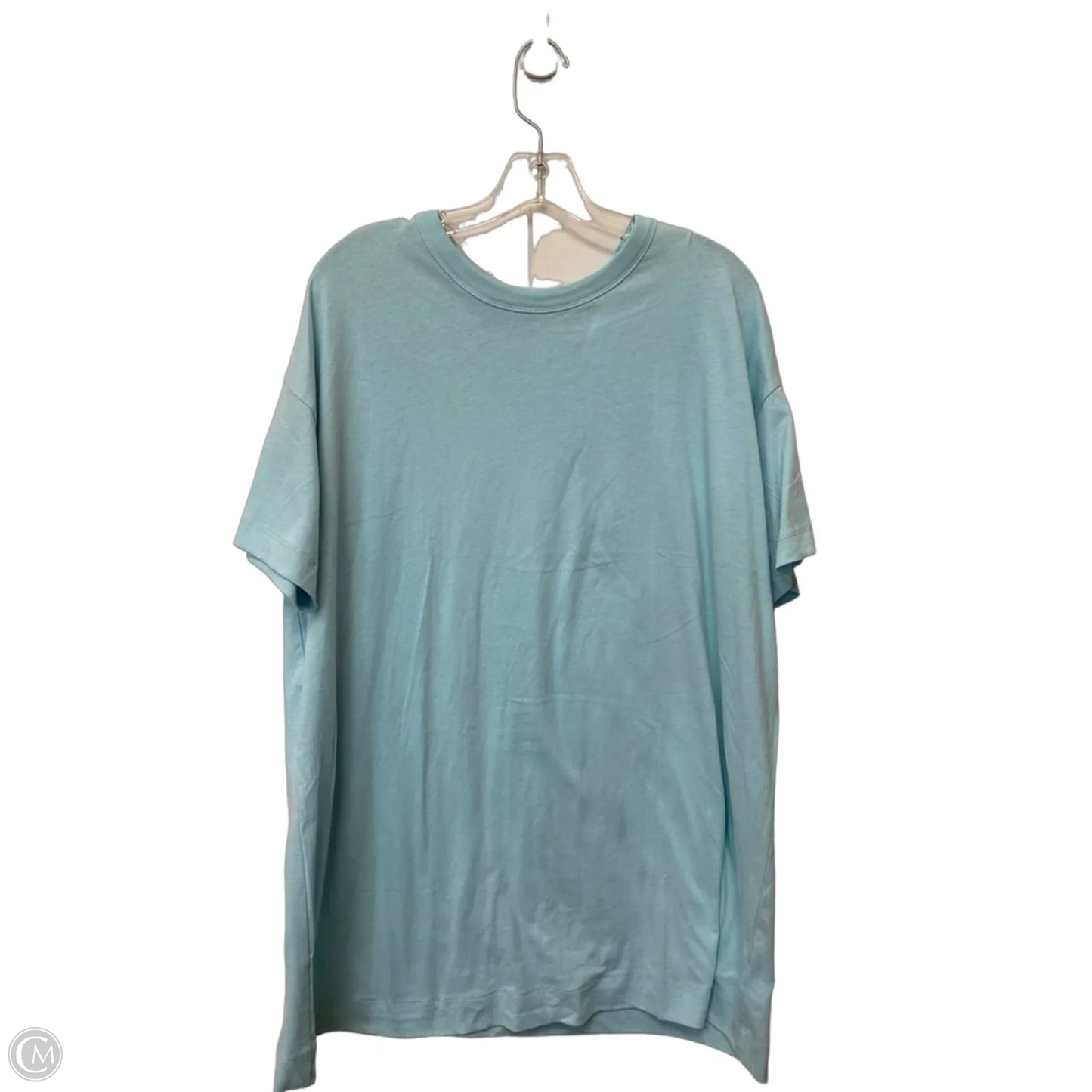 Top Short Sleeve Basic By Old Navy In Blue, Size: L