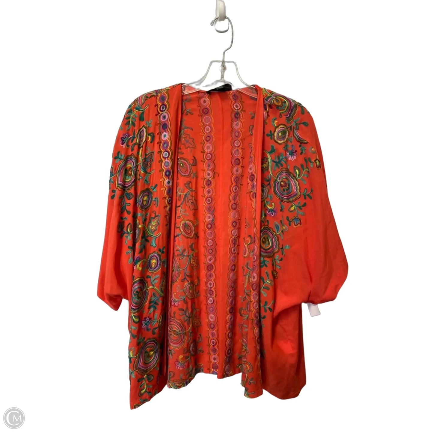 Shawl By Karen Kane In Red, Size: Xs
