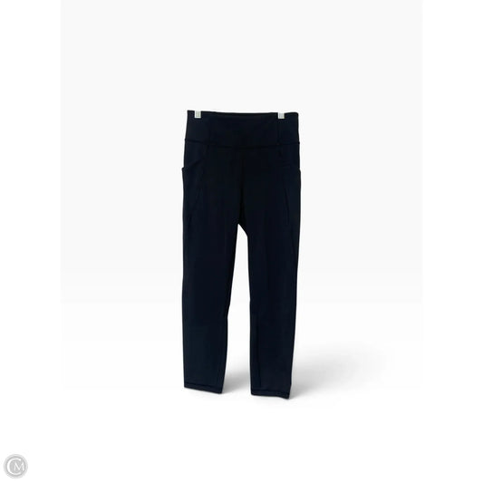 Athletic Leggings By Lululemon In Black, Size: 6