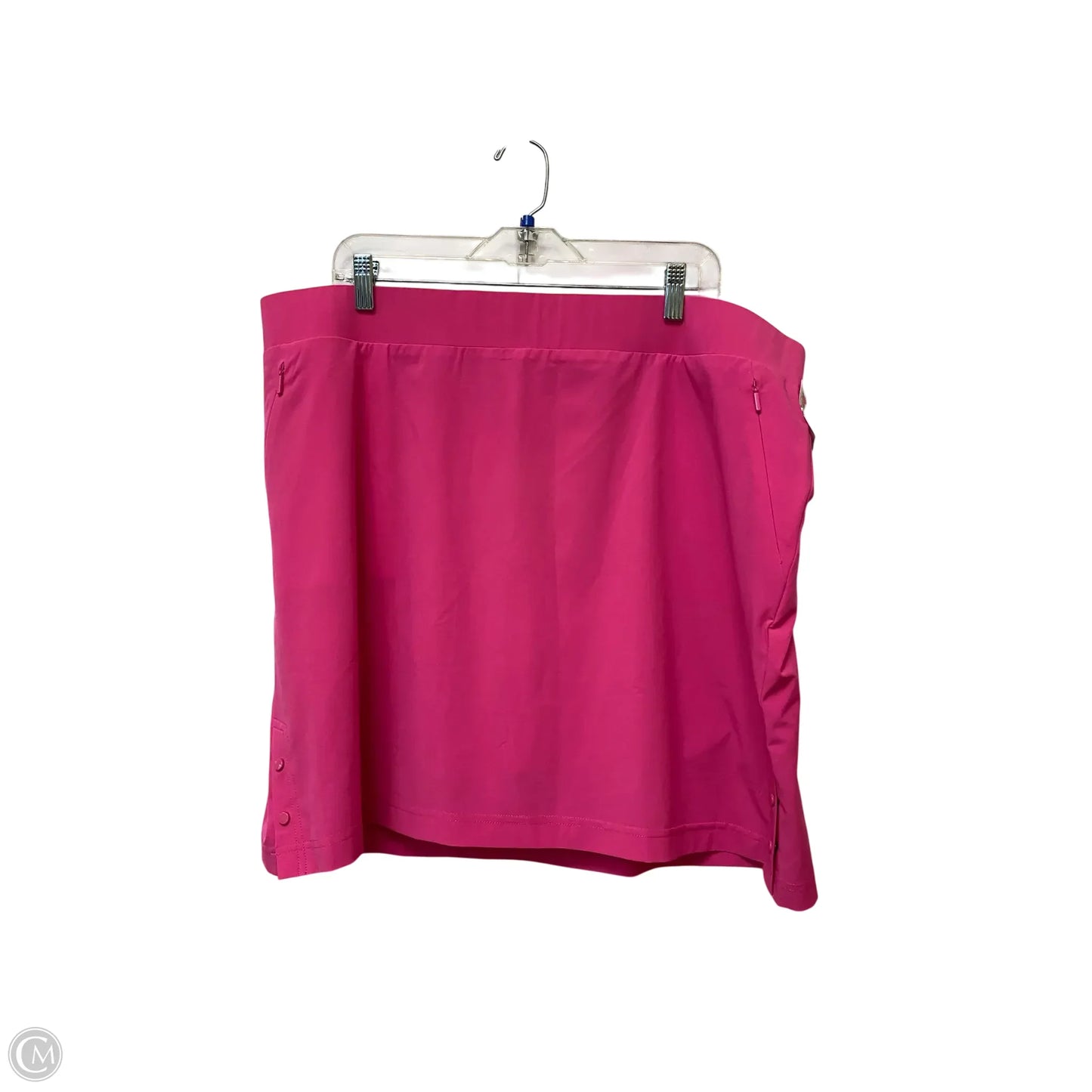Athletic Skort By Chicos In Pink, Size: 18