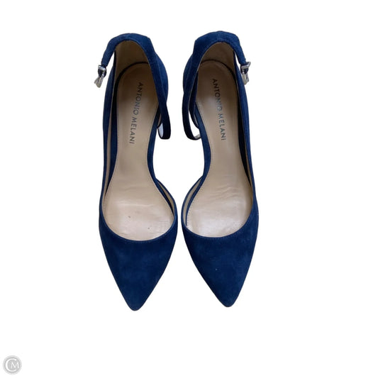 Shoes Heels Kitten By Antonio Melani In Navy, Size: 6.5