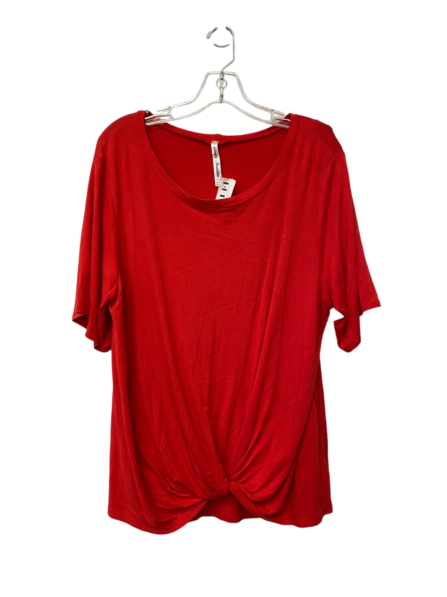 Top Short Sleeve Basic By Clothes Mentor  Size: 2x