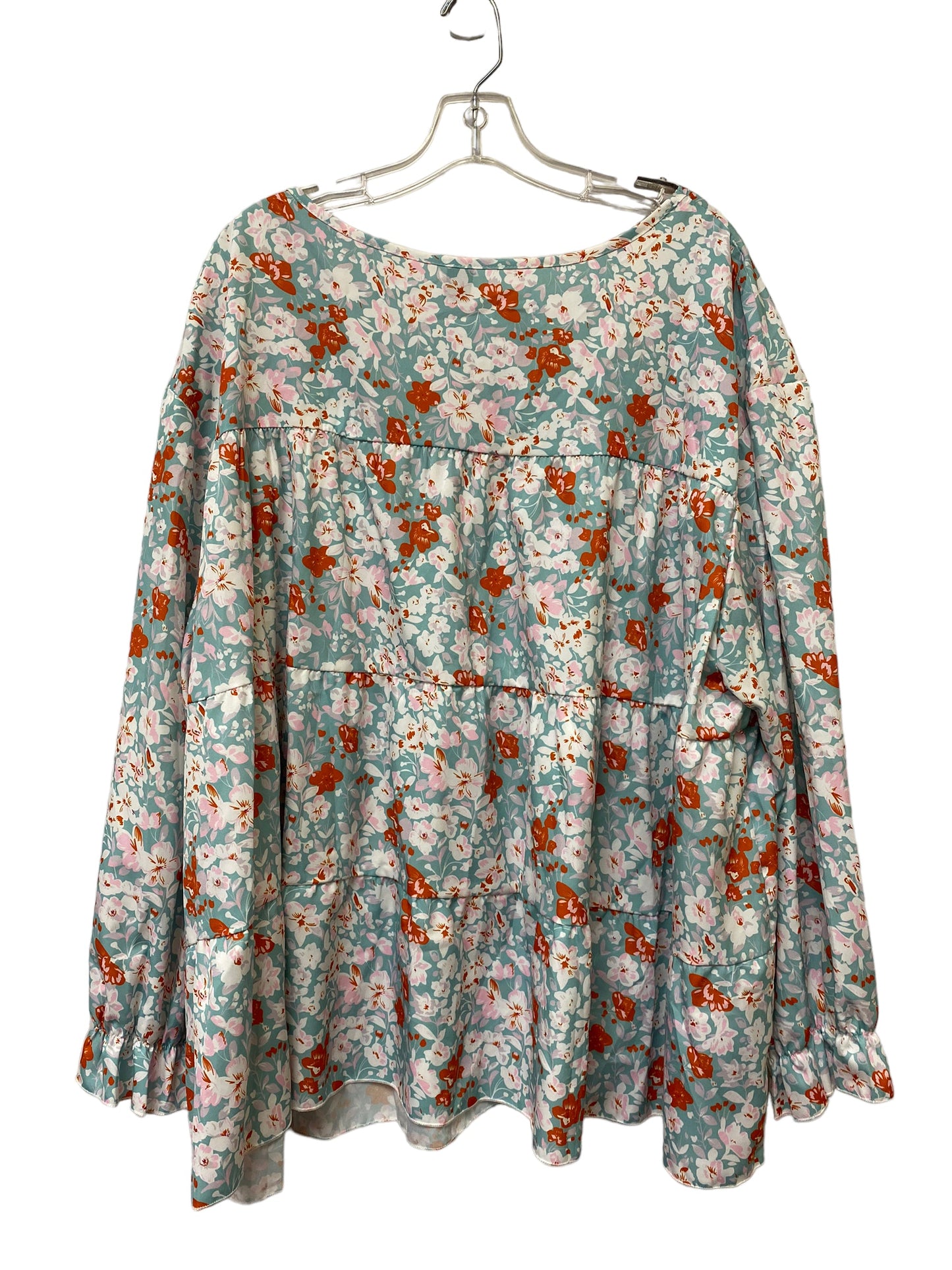 Top Long Sleeve By Shein  Size: 4x