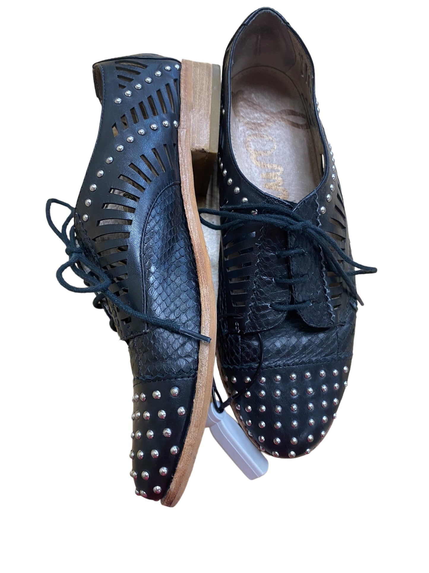 Black Shoes Flats Sam Edelman, Size 8