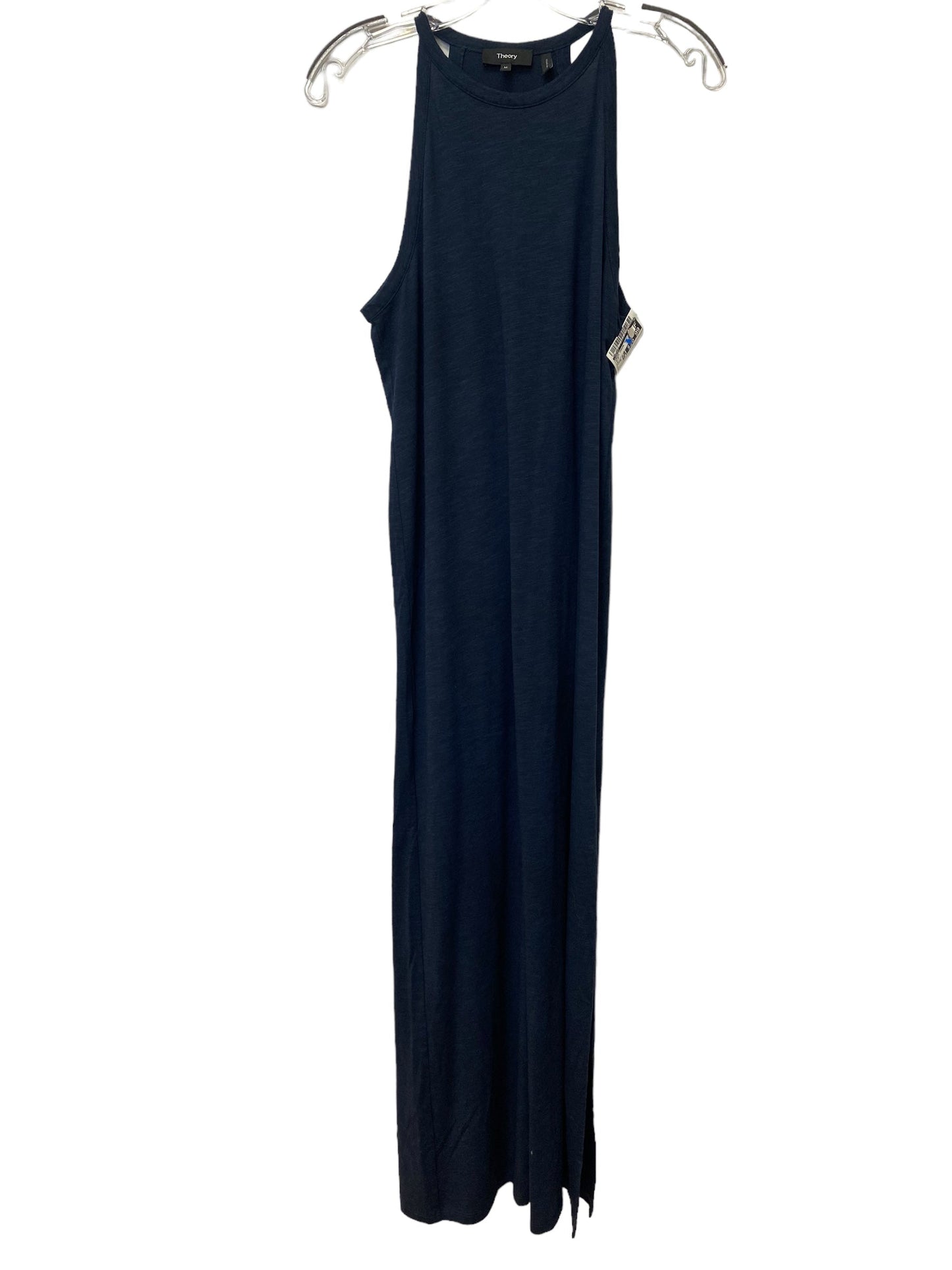 Blue Dress Casual Maxi Theory, Size M