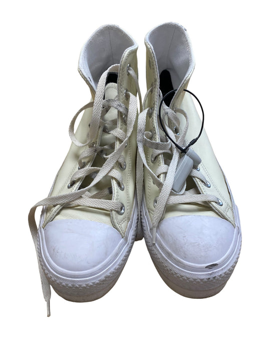Cream Shoes Sneakers Converse, Size 9