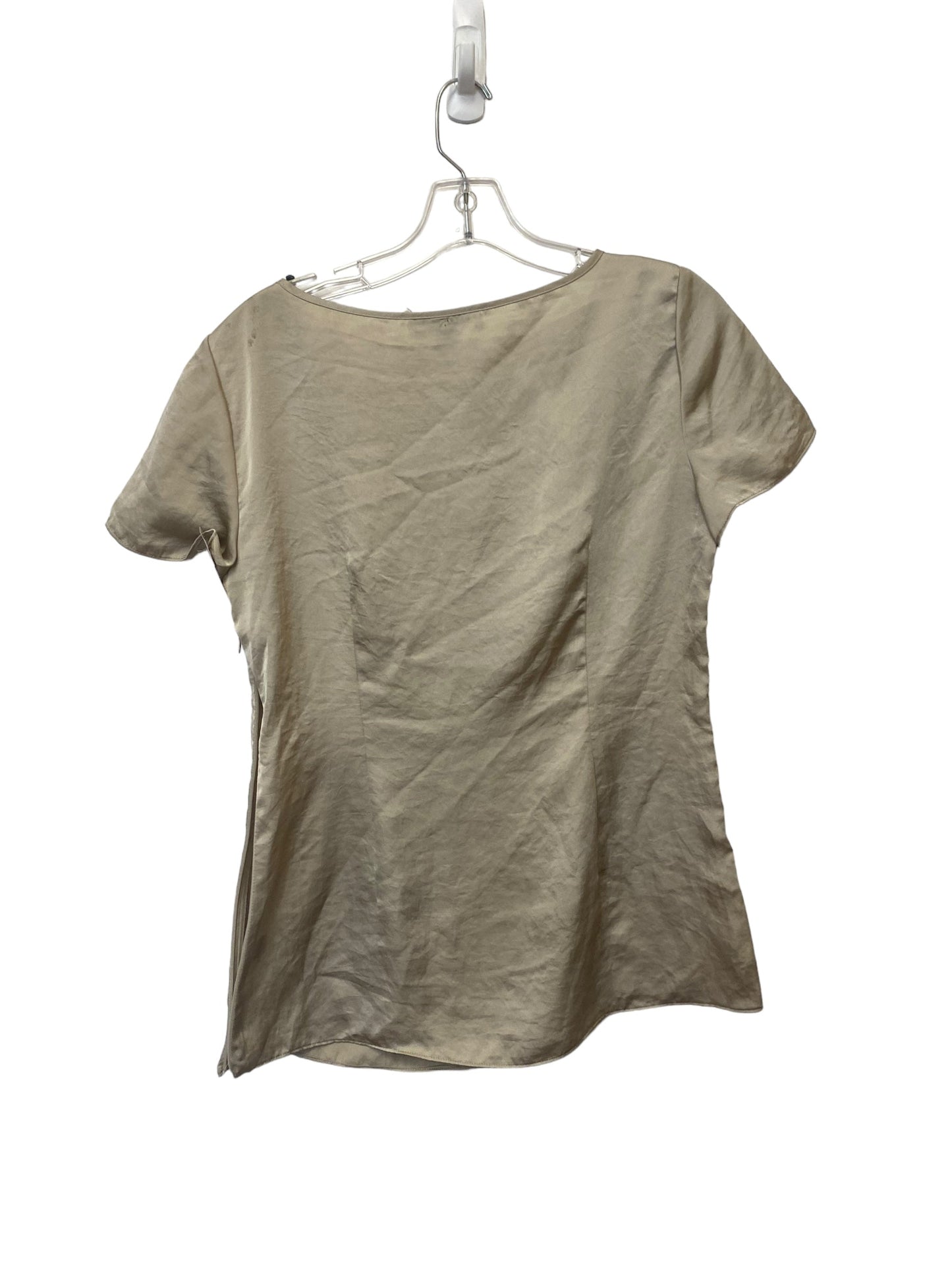 Tan Top Short Sleeve Banana Republic, Size 6