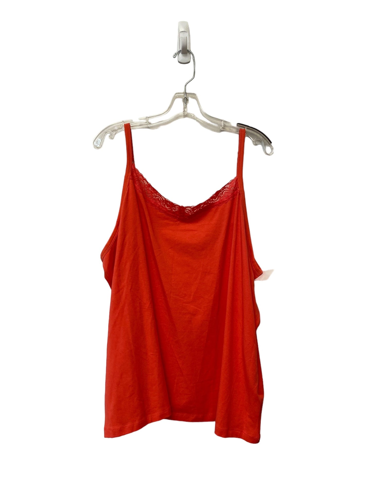 Pink Top Sleeveless Basic Catherines, Size 3x