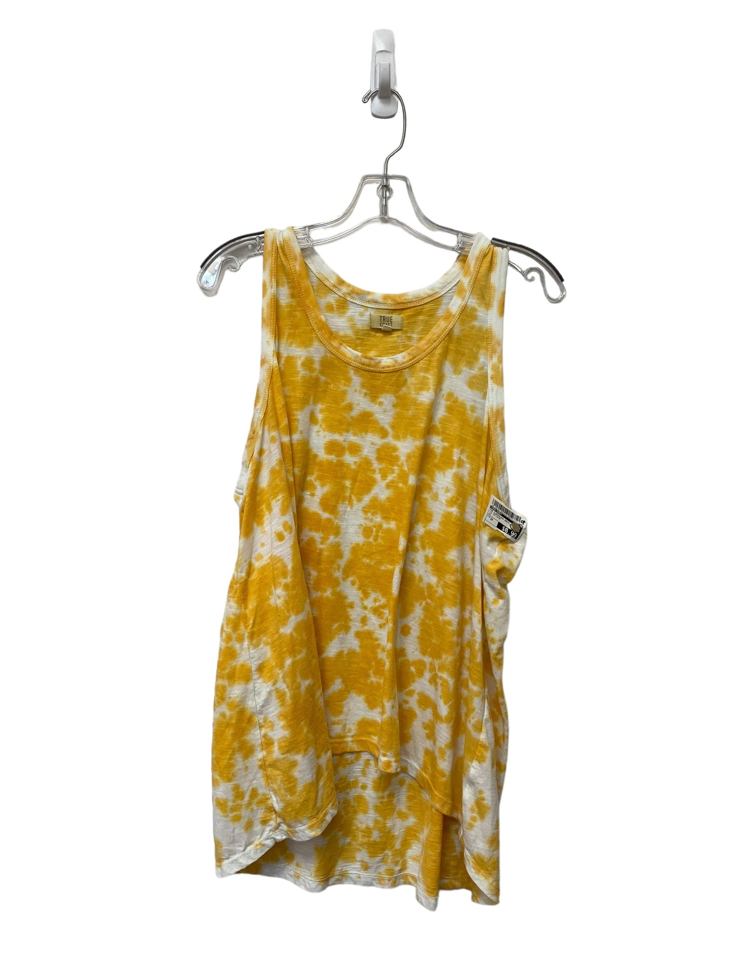 Tie Dye Print Top Sleeveless Basic True Craft, Size 2x