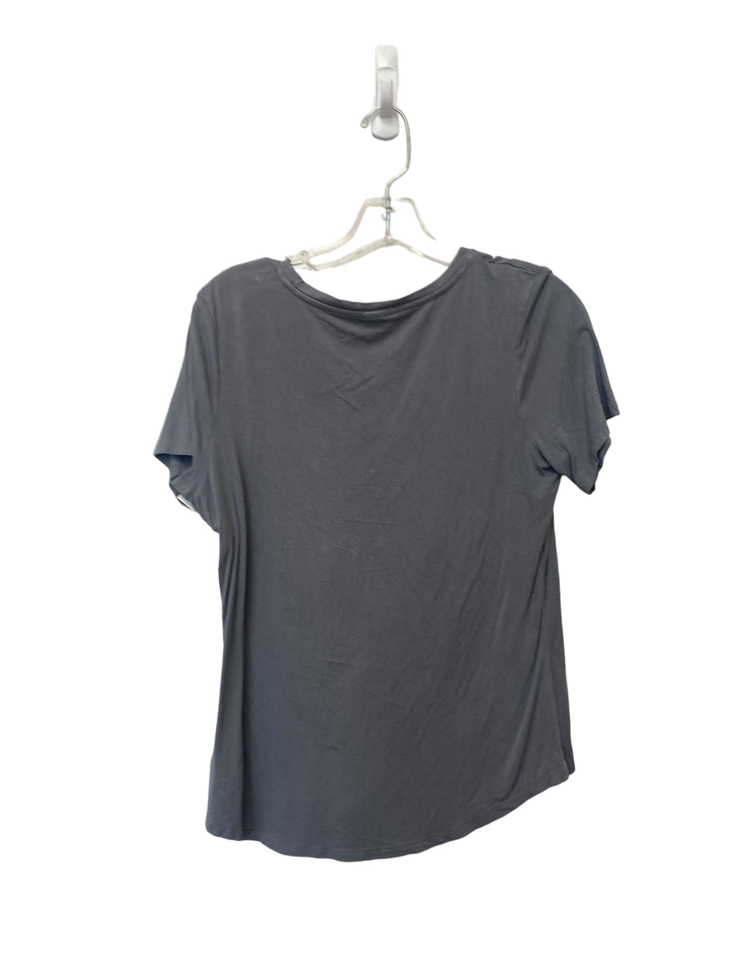 Grey Top Short Sleeve Basic Old Navy, Size S