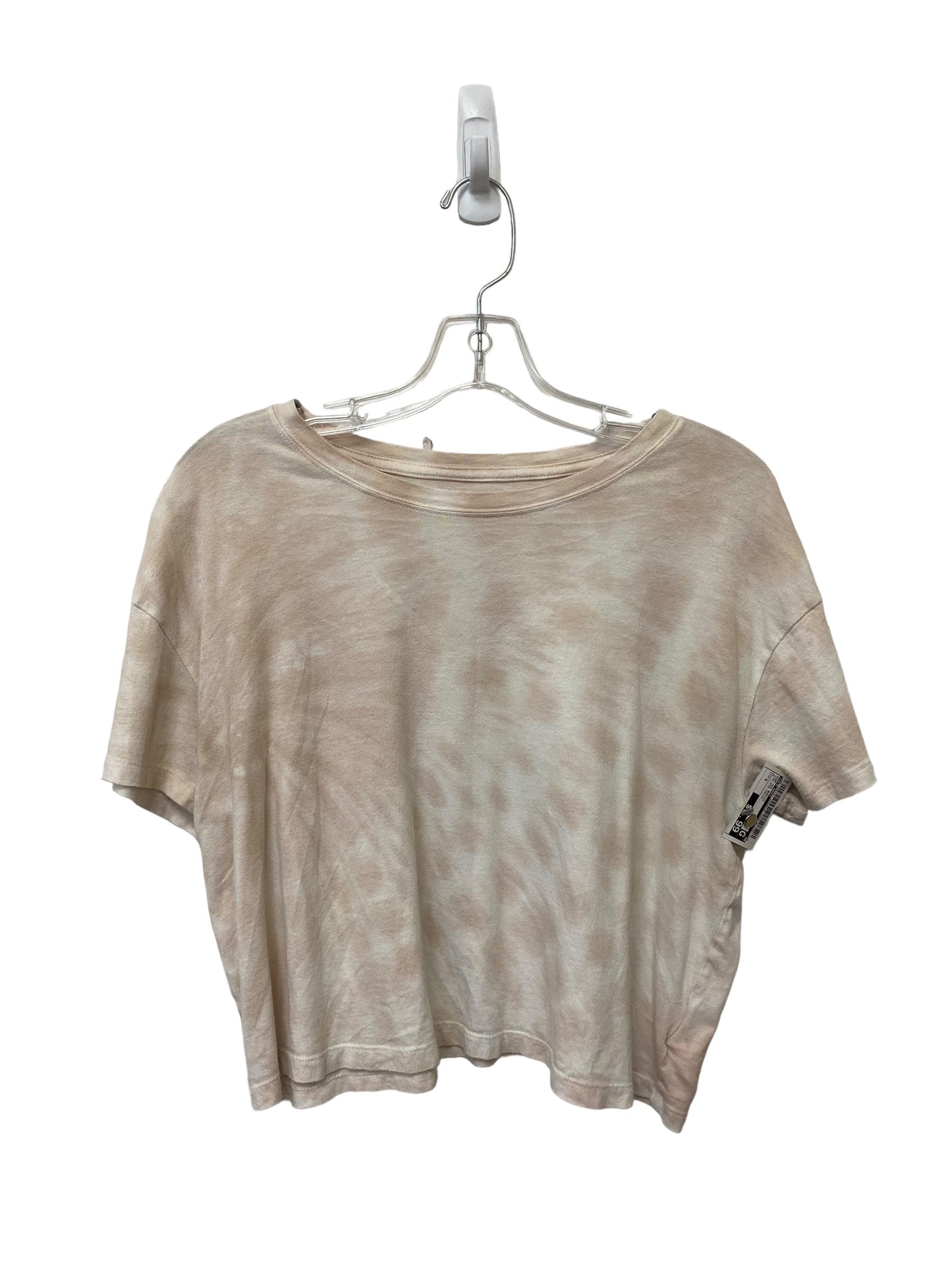 Tie Dye Print Top Short Sleeve Basic Old Navy, Size S