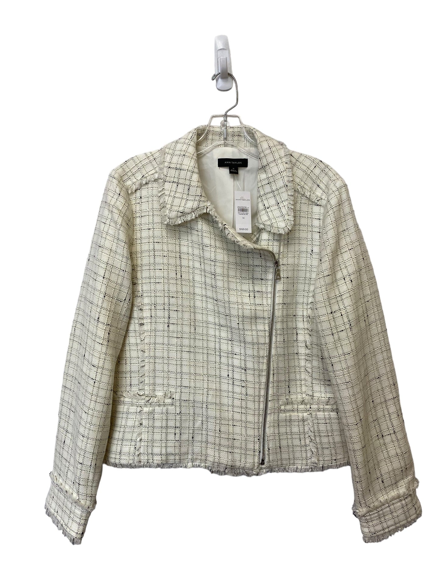 Cream Jacket Other Ann Taylor, Size 14