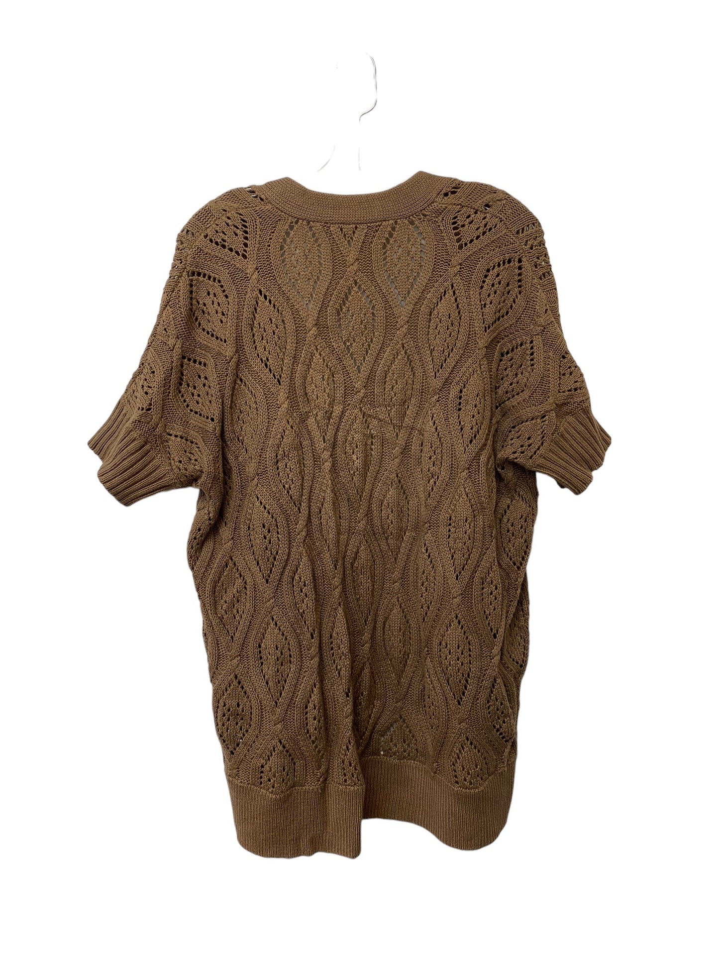 Brown Sweater Cardigan Ann Taylor, Size S