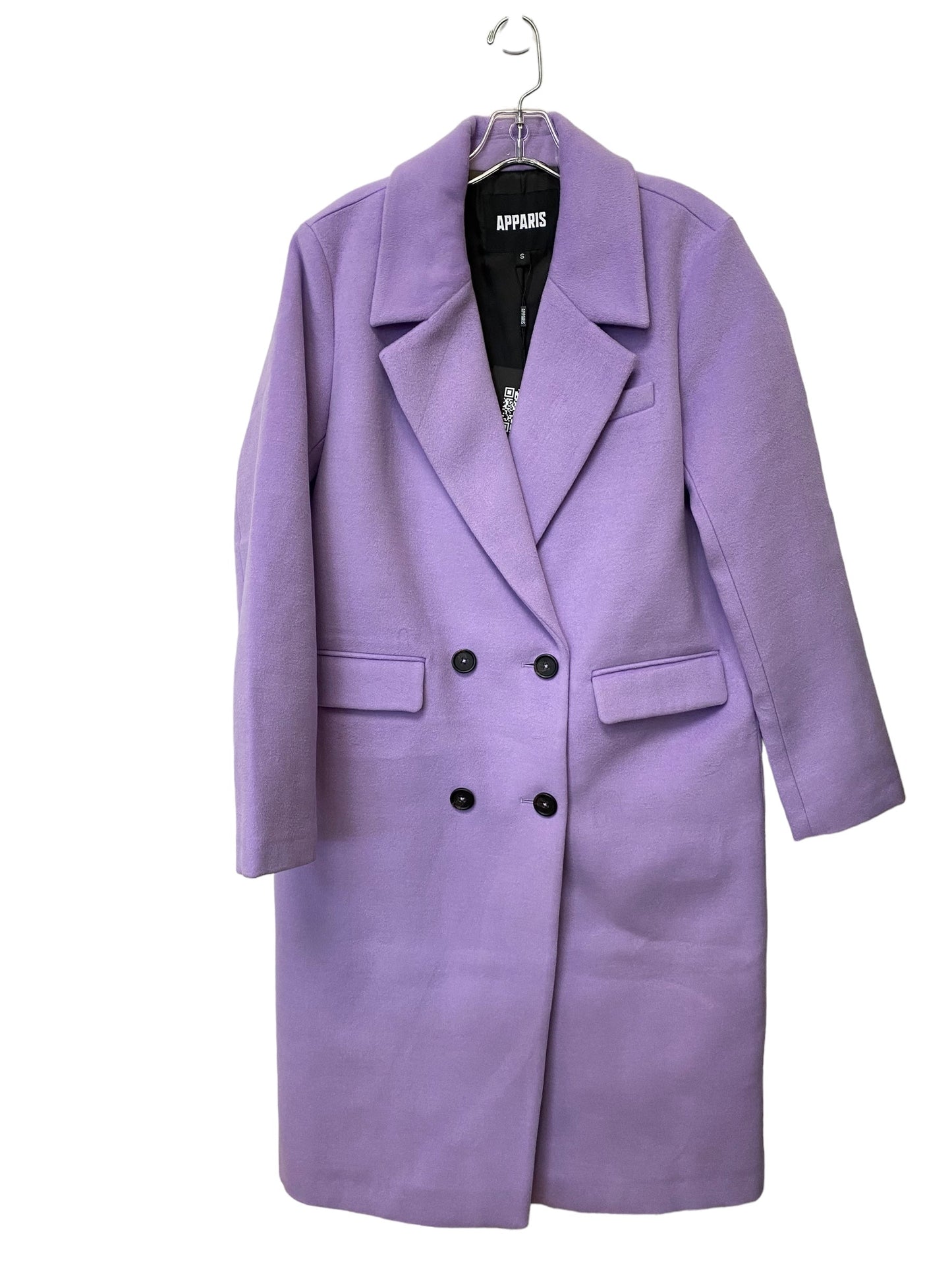 Purple Coat Designer Clothes Mentor, Size S
