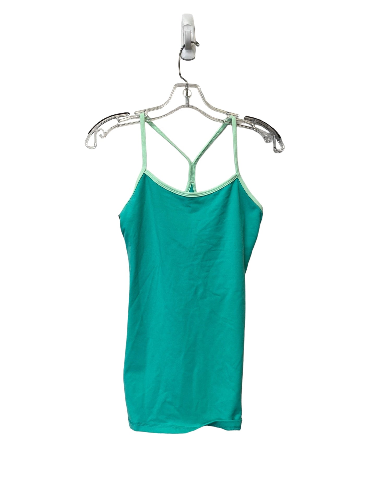 Green Athletic Tank Top Lululemon, Size 6