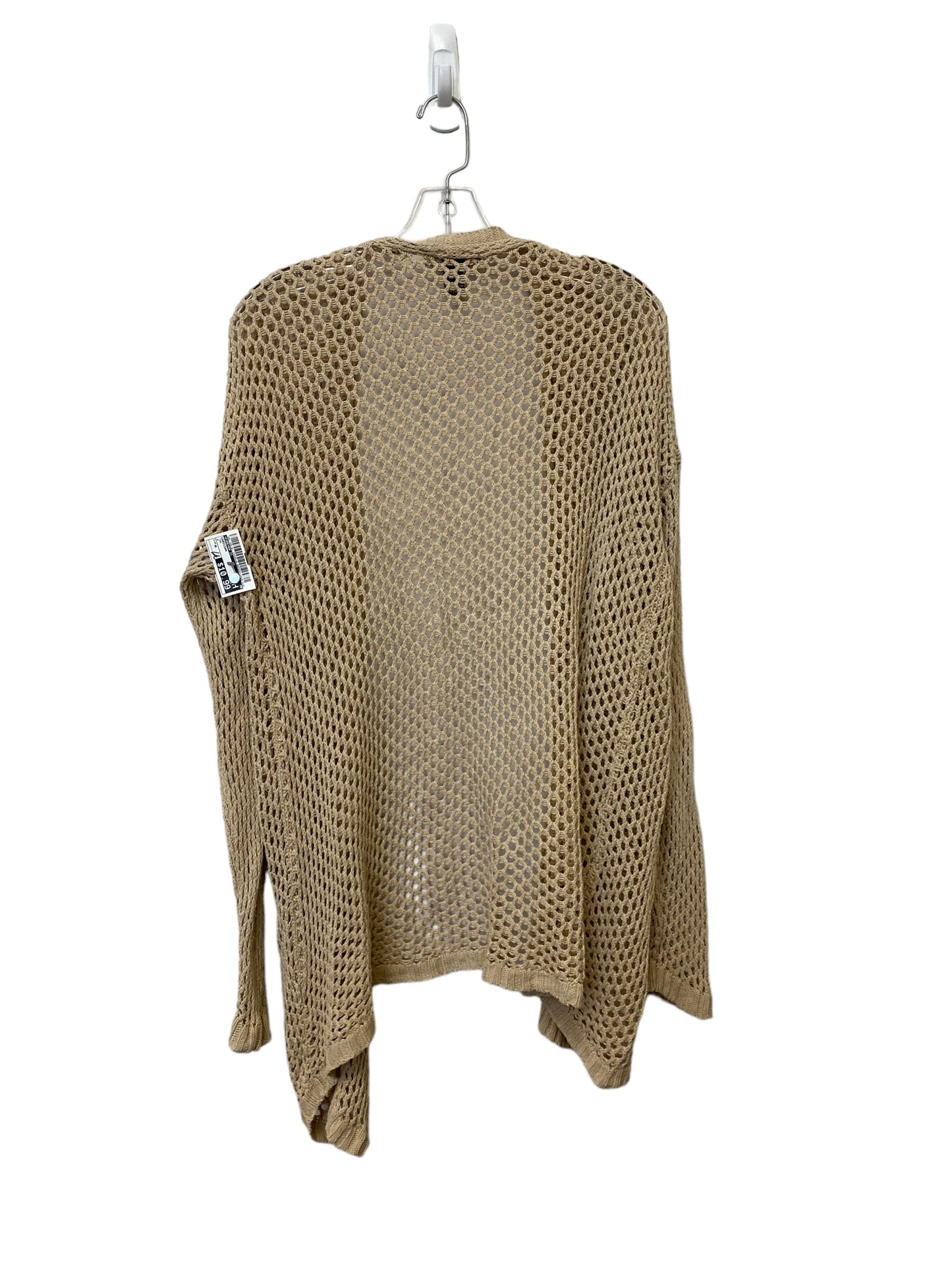 Cardigan By Forever 21 In Tan, Size: M