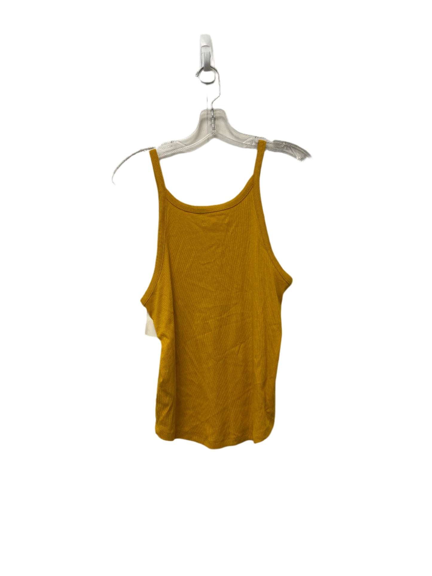 Tank Top By Madewell In Yellow, Size: Xl