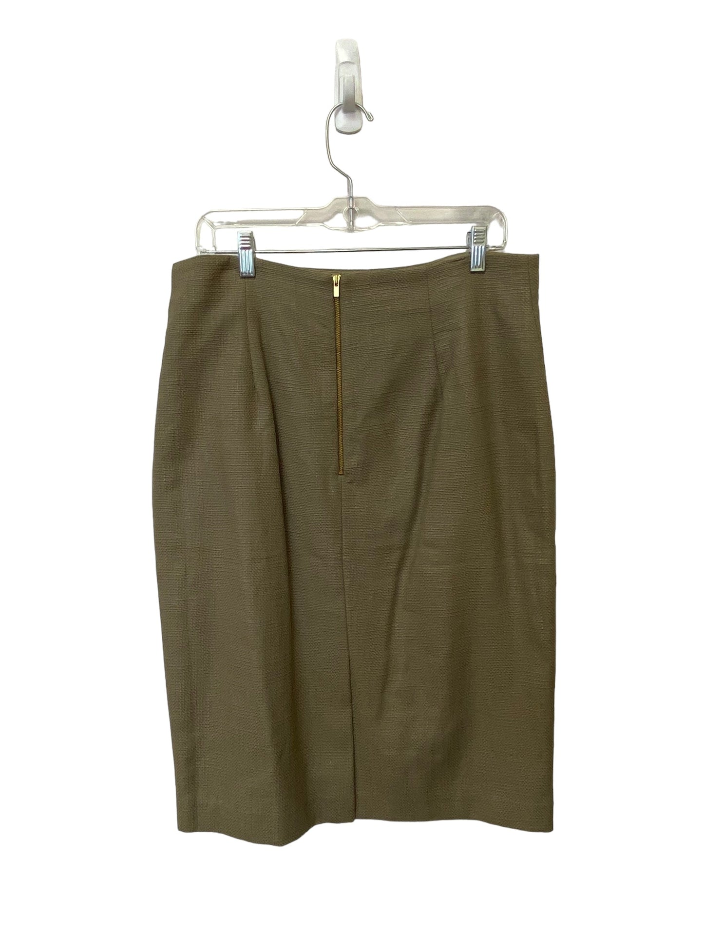 Skirt Maxi By Banana Republic In Green, Size: 14